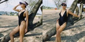 Văn Mai Hương diện bikini bỏng mắt